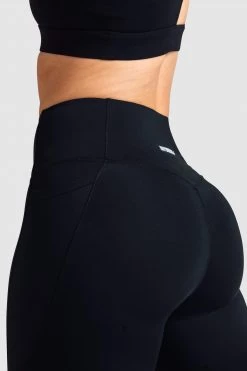 Tracy Excel+ Leggings - Jet Black Womens