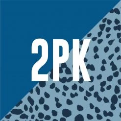 Female Outlet Excel+ Scrunchies - 2PK Ocean Blue/Ocean Speckle Womens