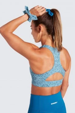 Female Outlet Excel+ Scrunchies - 2PK Ocean Blue/Ocean Speckle Womens