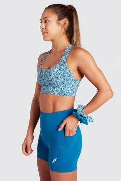 Female Outlet Excel+ Scrunchies - 2PK Ocean Blue/Ocean Speckle Womens
