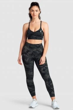 Tracy Womens Excel+ Sculpt Crop - Camo