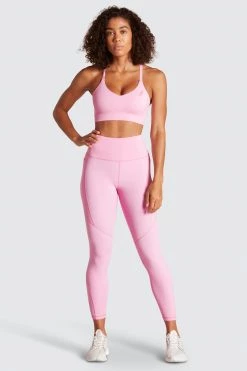 Tracy Excel+ Sculpt Crop - Candy Pink Womens