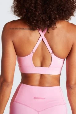 Tracy Excel+ Sculpt Crop - Candy Pink Womens