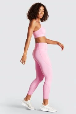 Tracy Excel+ Sculpt Crop - Candy Pink Womens