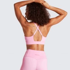 Tracy Excel+ Sculpt Crop - Candy Pink Womens