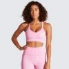 Tracy Excel+ Sculpt Crop - Candy Pink Womens