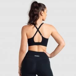 Tracy Excel+ Sculpt Crop - Jet Black Womens