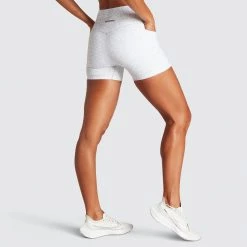 Tracy Excel+ Shorts - Grey Cheetah Womens