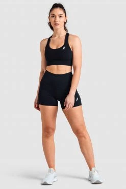 Tracy Womens Excel+ Shorts - Jet Black