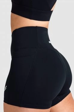 Tracy Womens Excel+ Shorts - Jet Black