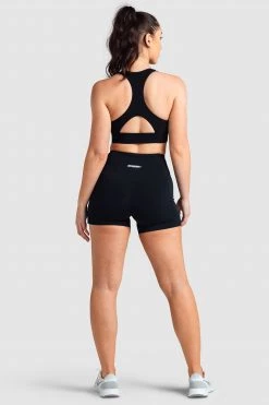 Tracy Womens Excel+ Shorts - Jet Black