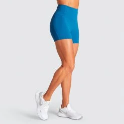 Returns Womens Excel+ Shorts - Ocean Blue