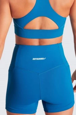 Returns Womens Excel+ Shorts - Ocean Blue