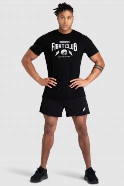 Darren Fight Club Regular Fit Tee - Black Mens