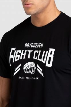 Darren Fight Club Regular Fit Tee - Black Mens