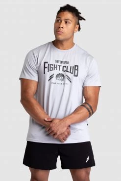 Darren Fight Club Regular Fit Tee - Light Taupe Mens