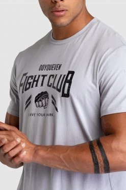 Darren Fight Club Regular Fit Tee - Light Taupe Mens
