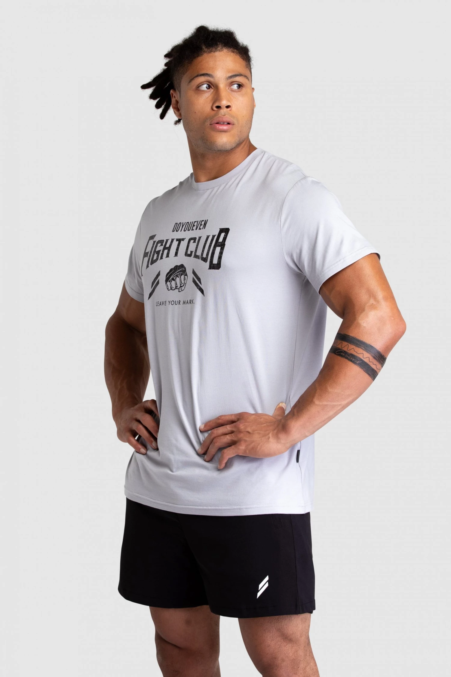 Darren Fight Club Regular Fit Tee - Light Taupe Mens