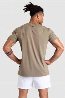 Darren Mens Fight Club Regular Fit Tee - Olive