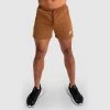 Aivory Mens Genesis Athletic Shorts V2 - Dark Brown