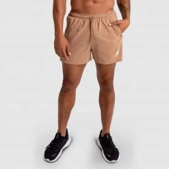 Aivory Mens Genesis Athletic Shorts V2 - Light Brown