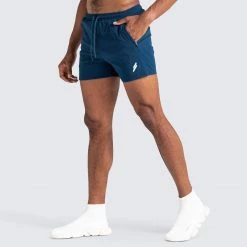 Aivory Mens Genesis Athletic Shorts V2 - Navy