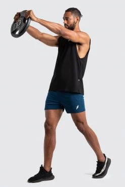 Aivory Mens Genesis Athletic Shorts V2 - Navy