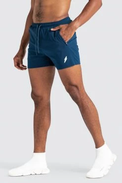 Aivory Mens Genesis Athletic Shorts V2 - Navy