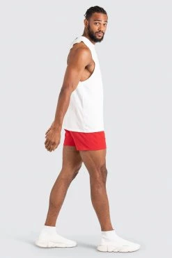 Male Outlet Genesis Athletic Shorts V2 - Red Mens