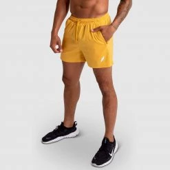 Aivory Genesis Athletic Shorts V2 - Saffron Yellow Mens