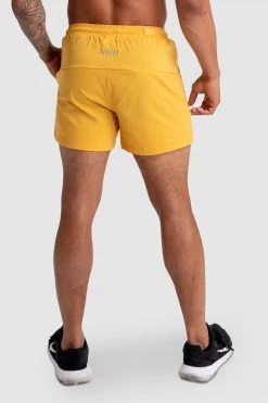 Aivory Genesis Athletic Shorts V2 - Saffron Yellow Mens