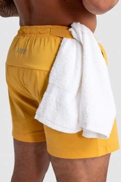Aivory Genesis Athletic Shorts V2 - Saffron Yellow Mens