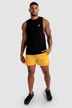 Aivory Genesis Athletic Shorts V2 - Saffron Yellow Mens