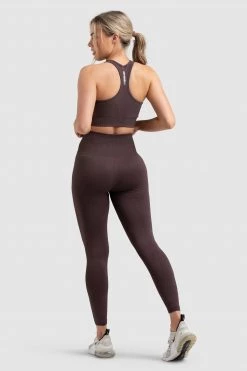 Pony Hyperflex 2 Crop - Coco Brown Womens