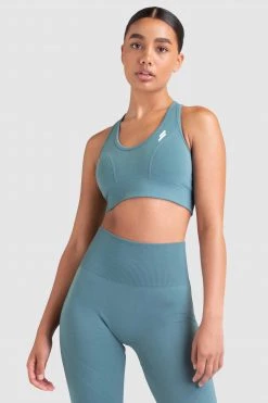 Pony Womens Hyperflex 2 Crop - Fern Green