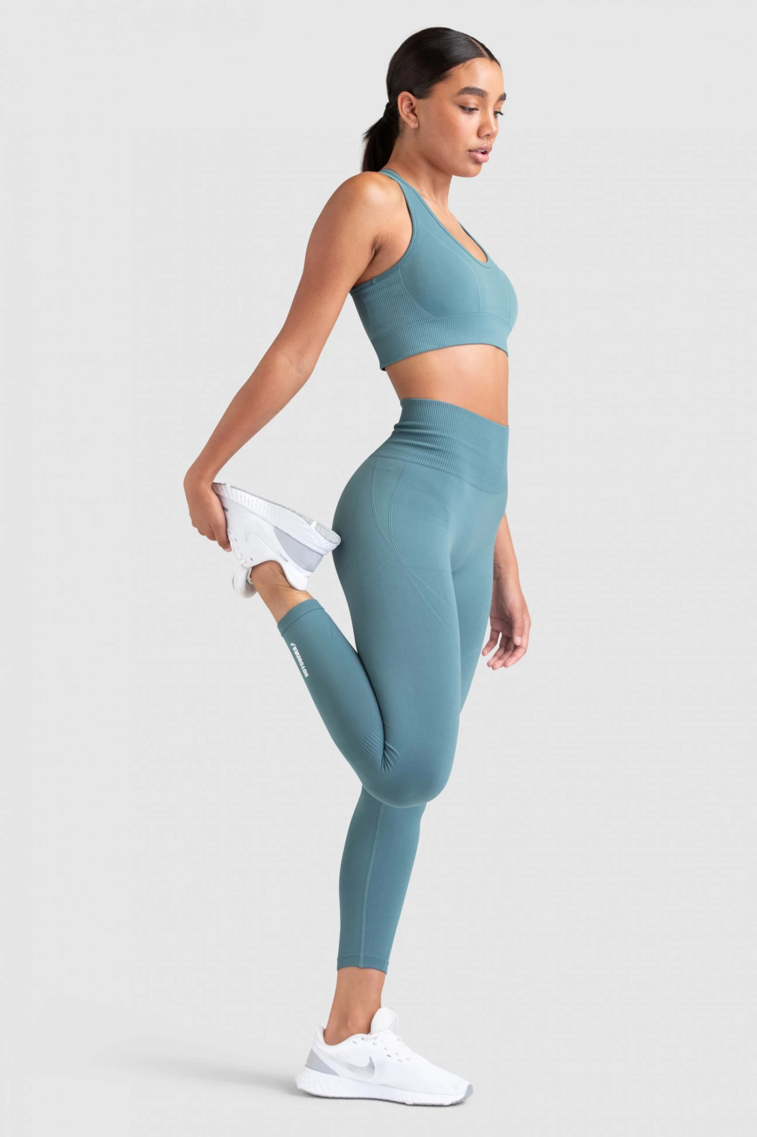 Pony Womens Hyperflex 2 Crop - Fern Green