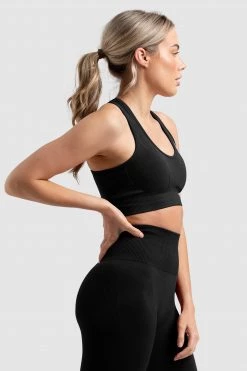 Pony Hyperflex 2 Crop - Jet Black