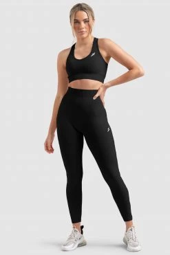 Pony Hyperflex 2 Crop - Jet Black