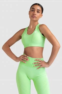 Pony Hyperflex 2 Crop - Lime Green