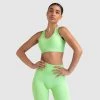 Pony Hyperflex 2 Crop - Lime Green