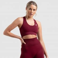 Pony Hyperflex 2 Crop - Sangria Red