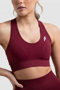 Pony Hyperflex 2 Crop - Sangria Red