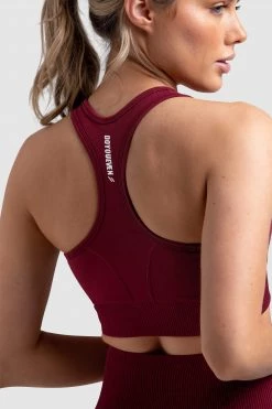 Pony Hyperflex 2 Crop - Sangria Red