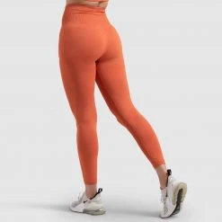 Pony Hyperflex 2 Leggings - Burnt Orange Womens