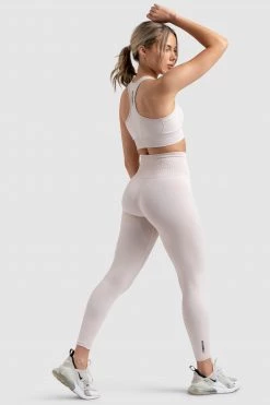 Pony Hyperflex 2 Leggings - Ivory White Womens