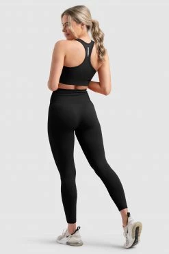 Pony Womens Hyperflex 2 Leggings - Jet Black