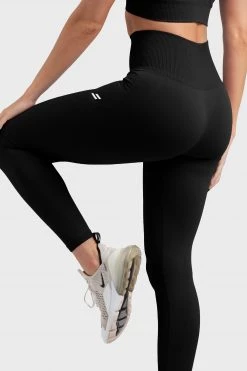 Pony Womens Hyperflex 2 Leggings - Jet Black