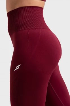 Pony Womens Hyperflex 2 Leggings - Sangria Red