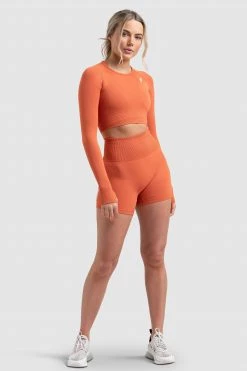 Pony Hyperflex 2 Longsleeve - Burnt Orange