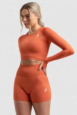 Pony Hyperflex 2 Longsleeve - Burnt Orange